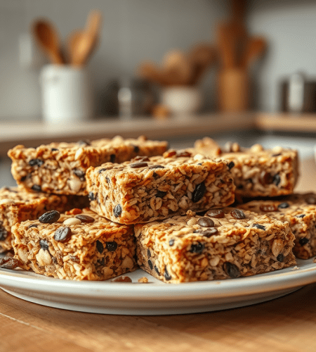 Fuel & Flourish: No-Bake Pistachio Cacao Energy Bars